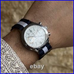 Vintage Poljot Chronograph Watch Ussr Soviet Union 23j Manual wind Men's 36mm