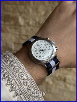 Vintage Poljot Chronograph Watch Ussr Soviet Union 23j Manual wind Men's 36mm