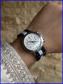 Vintage Poljot Chronograph Watch Ussr Soviet Union 23j Manual wind Men's 36mm