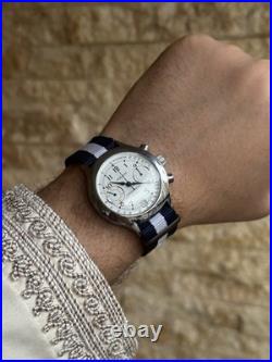 Vintage Poljot Chronograph Watch Ussr Soviet Union 23j Manual wind Men's 36mm