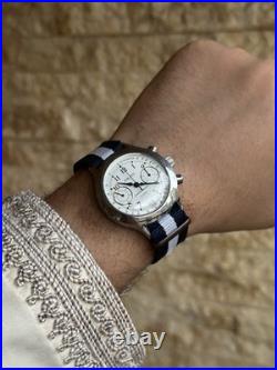 Vintage Poljot Chronograph Watch Ussr Soviet Union 23j Manual wind Men's 36mm
