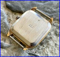 Vintage RAKETA cal. 2614. HA old USSR 70s wrist watch GOLD PLATED