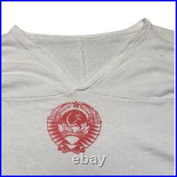 Vintage Rare CCCP #15 Khomutov Russia Hockey Soviet Union Jersey XL 80s