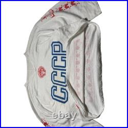 Vintage Rare CCCP #15 Khomutov Russia Hockey Soviet Union Jersey XL 80s