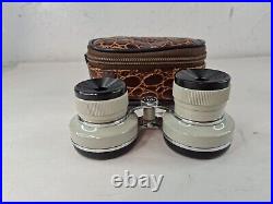 Vintage Russia Soviet Union Binoculars 6 RW 2,3x40 28° -