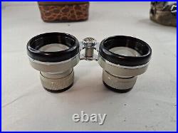 Vintage Russia Soviet Union Binoculars 6 RW 2,3x40 28° -