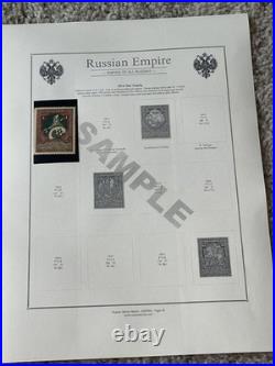 Vintage Russia USSR Stamp Collection 2590+ Stamps 1865-1975 Mint & Used