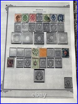 Vintage Russia USSR Stamp Collection 2590+ Stamps 1865-1975 Mint & Used
