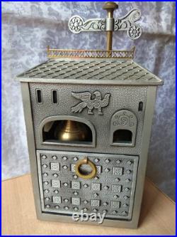 Vintage Russian Soviet Union USSR Valdai Bells Bronze Cigarette case House