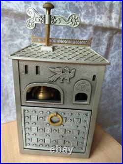 Vintage Russian Soviet Union USSR Valdai Bells Bronze Cigarette case House