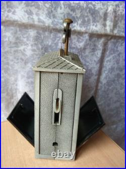 Vintage Russian Soviet Union USSR Valdai Bells Bronze Cigarette case House