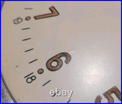 Vintage Russian USSR Soviet Union Ship Cabin Submarine Mechanical Clock Runs