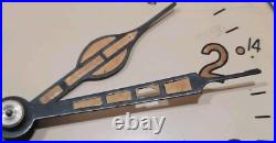 Vintage Russian USSR Soviet Union Ship Cabin Submarine Mechanical Clock Runs