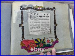 Vintage Soviet USSR & Czechoslovakian Military Service Album 1982-1984 Memory