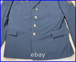 Vintage Soviet Union MVD Internal Police Troops Uniform Tunic Jacket USSR Badges