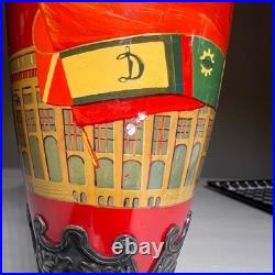 Vintage Soviet Union Metal Cup Goblet USSR CCCP Propaganda Collectible