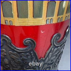 Vintage Soviet Union Metal Cup Goblet USSR CCCP Propaganda Collectible