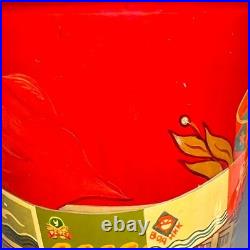 Vintage Soviet Union Metal Cup Goblet USSR CCCP Propaganda Collectible