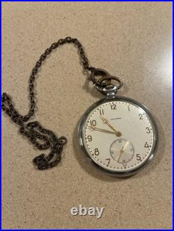 Vintage Soviet Union Pocket Watch USSR? Mechanical Men's