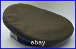 Vintage Soviet Union Red Army KGB Secret Police Visor Cap Uniform Military 1954