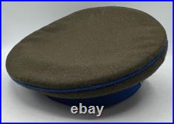 Vintage Soviet Union Red Army KGB Secret Police Visor Cap Uniform Military 1954