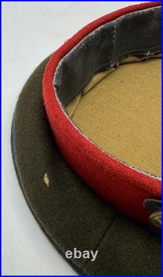 Vintage Soviet Union Red Army MVD Internal Troops Visor Cap Uniform Military M35