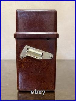 Vintage Soviet Union TAI-43-P Military Field PHONE in Bakelite box USSR, 1966s