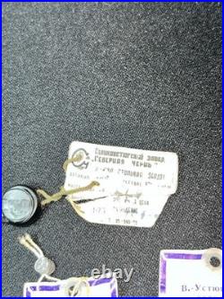 Vintage Soviet Union Tea Spoons Set 1960s USSR Flatware 6 Tea Spoons 2 Spoons