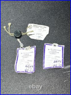 Vintage Soviet Union Tea Spoons Set 1960s USSR Flatware 6 Tea Spoons 2 Spoons