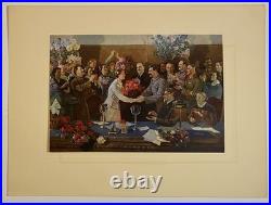Vintage Soviet Union USSR Joseph Stalin Socialist realism art historical print