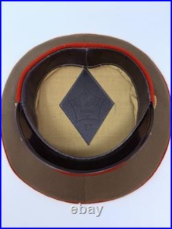 Vintage Soviet Union USSR Russian Military Officers Visor Cap Hat Cold War Era