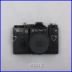 Vintage Soviet Union USSR Zenit 12XP 35mm SLR Photo Camera Helios 44m-4 Lens