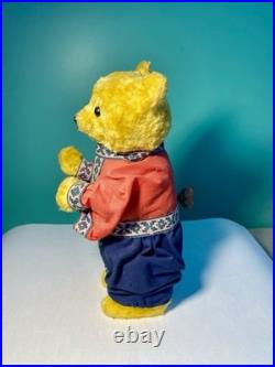 Vintage USSR 1960s Dancing Bear Wind Up Toy, Working, Vintage Toy Soviet Union