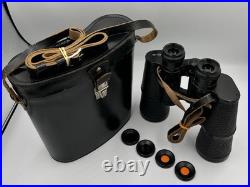 Vintage USSR BPC Binoculars 7X50 Made in Soviet Union Russia with Leather Case