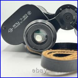 Vintage USSR BPC Binoculars 7X50 Made in Soviet Union Russia with Leather Case