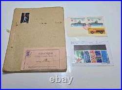 Vintage USSR Stamp Album KOGIZ 1930s Soviet Union Collection 11 Pages