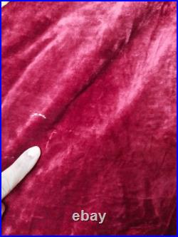 Vintage Velvet flag Soviet union WWII banner duable sided USSR Embroidery itm787