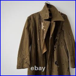 Vintage WW2 1944 Dated Soviet Union USSR RKKA'Shinel' Greatcoat Worn Faded