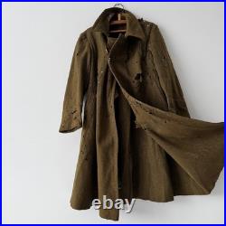 Vintage WW2 1944 Dated Soviet Union USSR RKKA'Shinel' Greatcoat Worn Faded