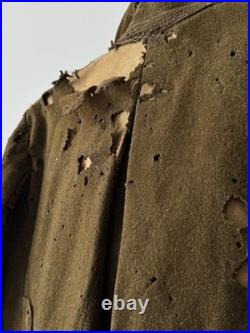 Vintage WW2 1944 Dated Soviet Union USSR RKKA'Shinel' Greatcoat Worn Faded