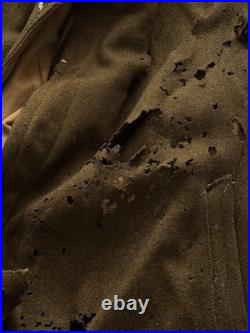 Vintage WW2 1944 Dated Soviet Union USSR RKKA'Shinel' Greatcoat Worn Faded