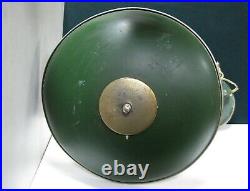 Vintage original Cult Table LAMP electric 60s Green Top Soviet Union Russia USSR