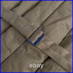 Vintage rare 70s ussr soviet union army military telogreika cinch back jacket