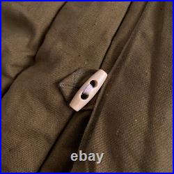 Vintage rare 70s ussr soviet union army military telogreika cinch back jacket