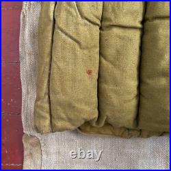 Vintage rare 70s ussr soviet union army military telogreika cinch back jacket