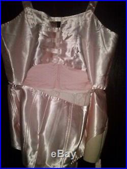 Vintage satin corset