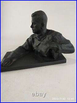 Vladimir MAYAKOVSKY poet USSR Soviet Union bust statue figurine Russia