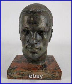 Vladimir MAYAKOVSKY poet USSR Soviet Union bust statue figurine Russia marble