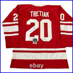 Vladislav Tretiak Signed Soviet Union Cccp Jersey Beckett Bas Coa Ac82673