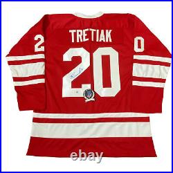 Vladislav Tretiak Signed Soviet Union Cccp Jersey Beckett Bas Coa Ac82675